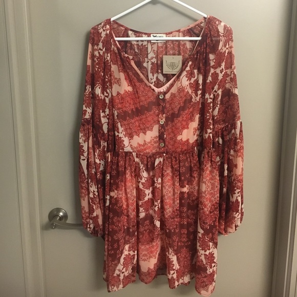 Show Me Your MuMu Sienna Swing Tunic Happy Henna - Picture 5 of 7